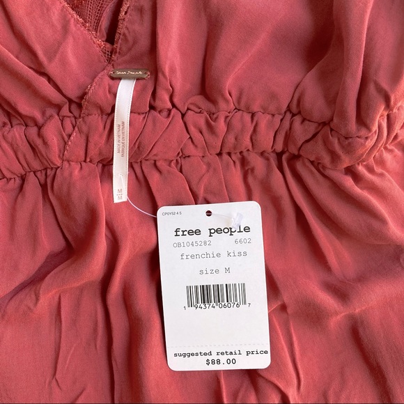 Free People Chante Lace Tank, sz M - Picture 8 of 9